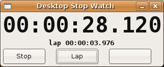 desktop stop watch screen shot